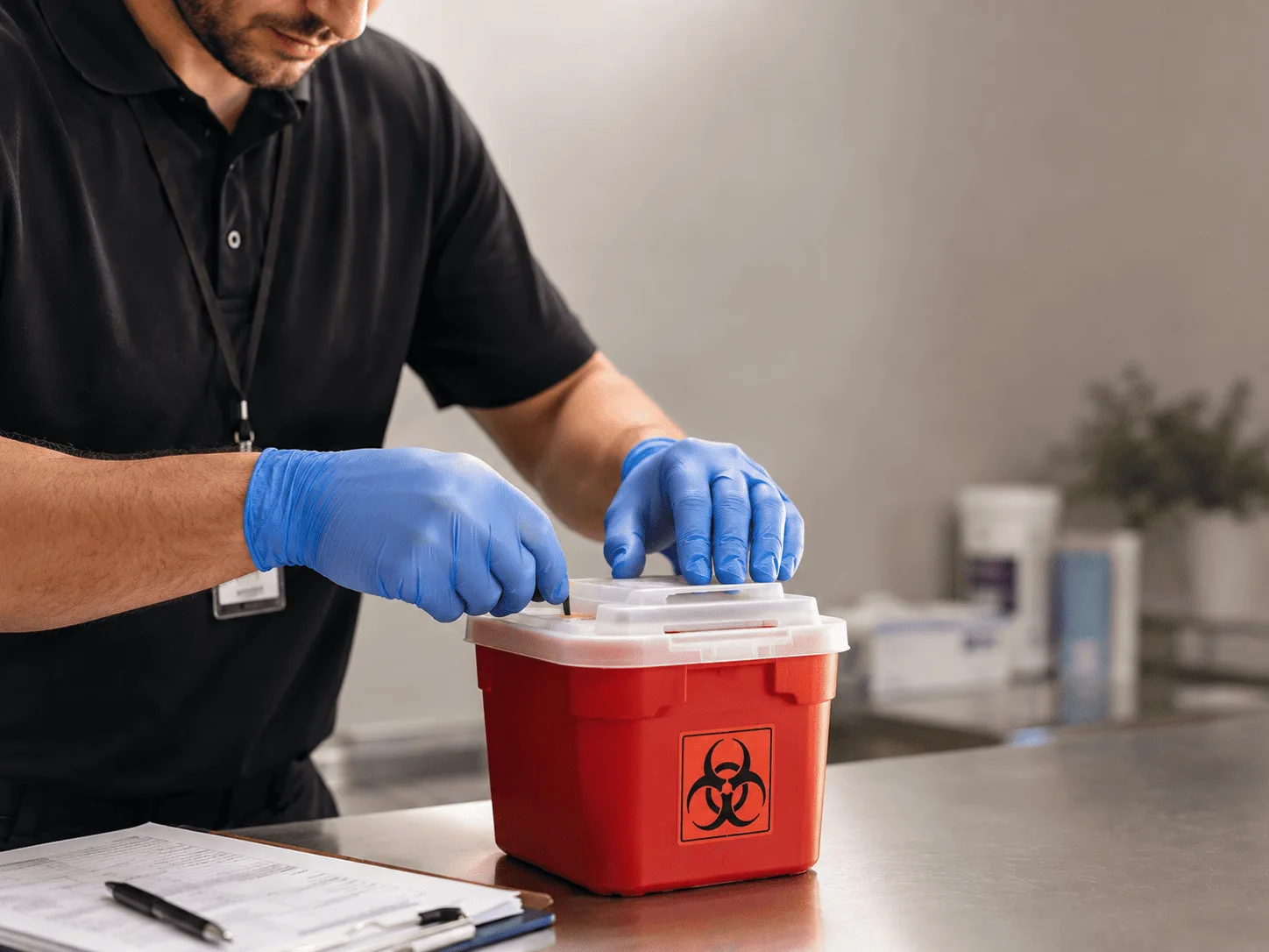 Why choose Sharps Waste Disposal in Halfway, OR